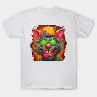 Rat Fink colorful art T-Shirt